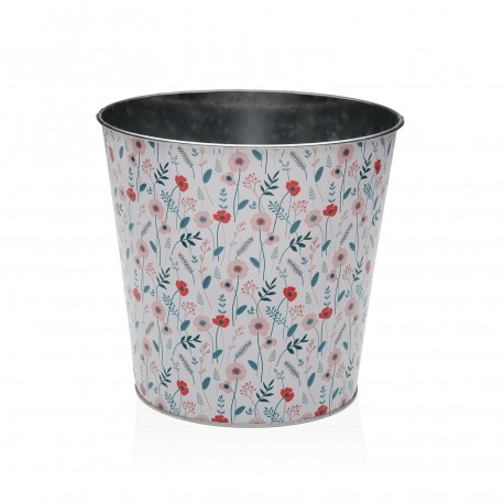 VERDI METAL FLOWERPOT 16.5CM