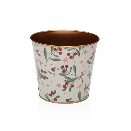 BAYA SMALL METAL FLOWERPOT
