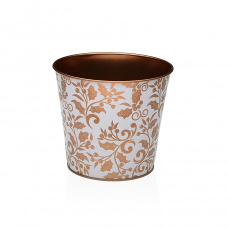 AUREA SMALL METAL FLOWERPOT