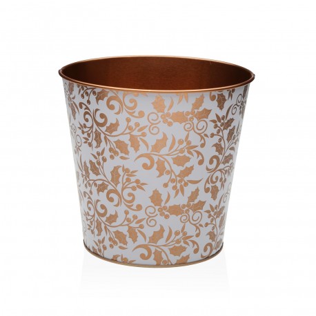 AUREA XL METAL FLOWERPOT