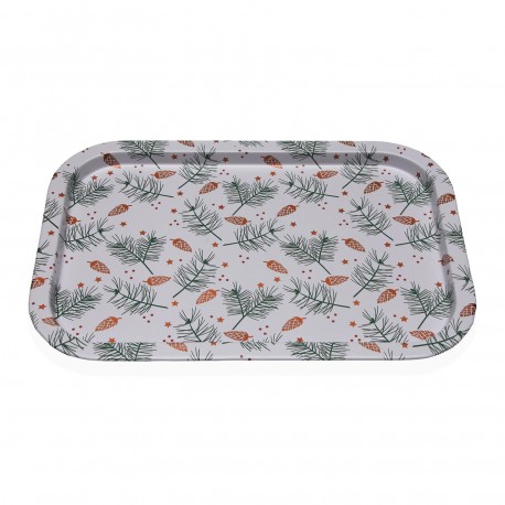 YULE METAL PLATTER
