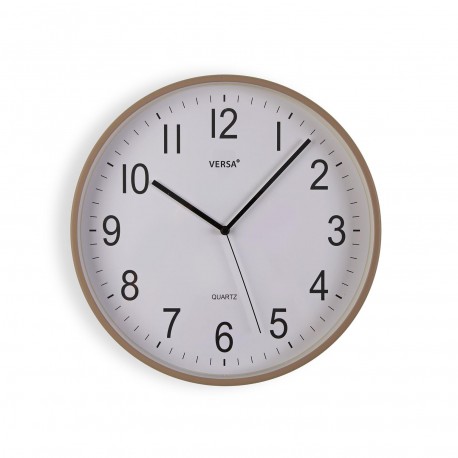 LIGHT GREY WALL CLOCK 30CM