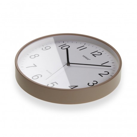 LIGHT GREY WALL CLOCK 30CM