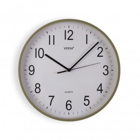 LIGHT GREEN WALL CLOCK 35CM