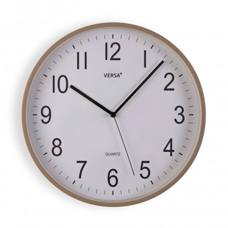 LIGHT GREY WALL CLOCK 40CM