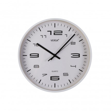 WHITE WALL CLOCK 25CM