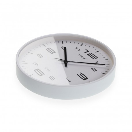 WHITE WALL CLOCK 25CM