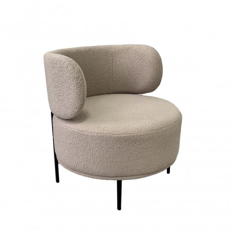 ERIE BEIGE SHEEPSKIN ARMCHAIR