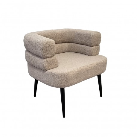 NEMI BEIGE SHEEPSKIN ARMCHAIR