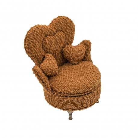 MUSTARD ARMCHAIR JEWELLERY BOX