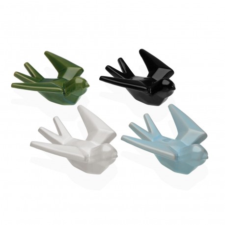 CERAMIC SWALLOW FIGURE ASSORTED 13CM