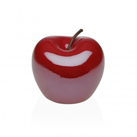 RED CERAMIC APPLE FIGURE