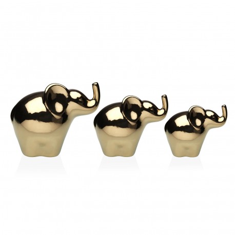 CERAMIC ELEPHANT FIGURE S