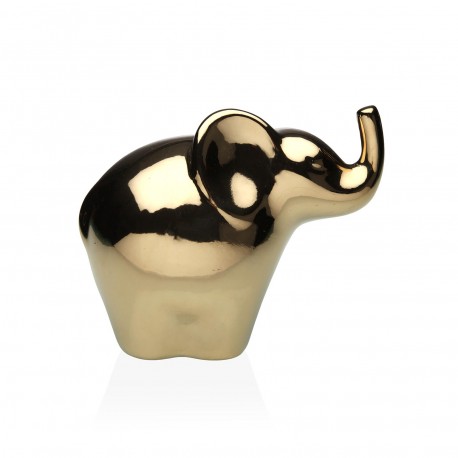 MEDIUM CERAMIC ELEPHANT FIGURE