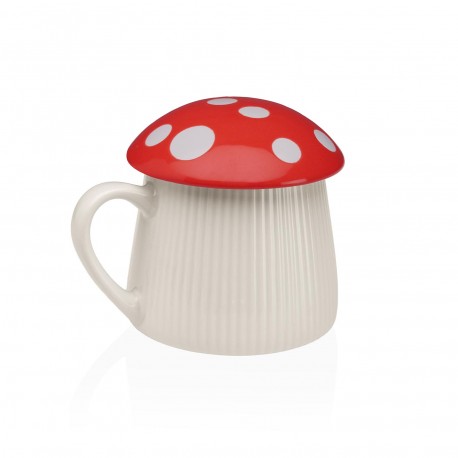 RED MUSHROOM LID CUP