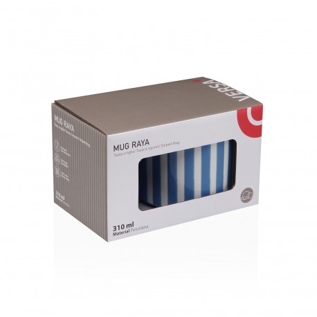 BLUE STRIPED MUG