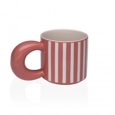 PINK STRIPED MUG