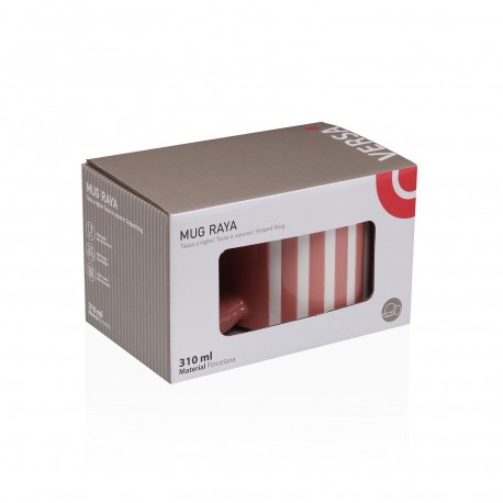 PINK STRIPED MUG