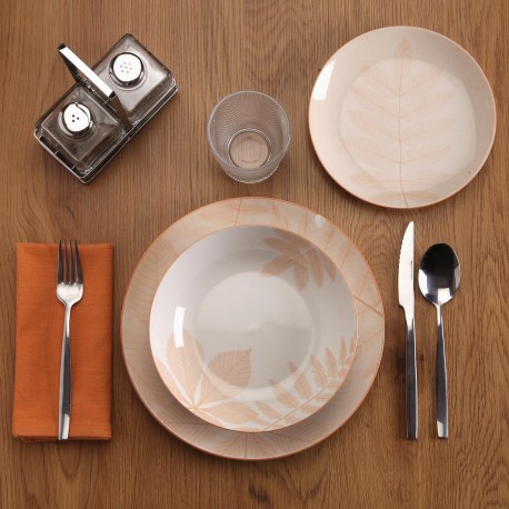 18-PIECE DINNER SET "AYLEN" BEIGE
