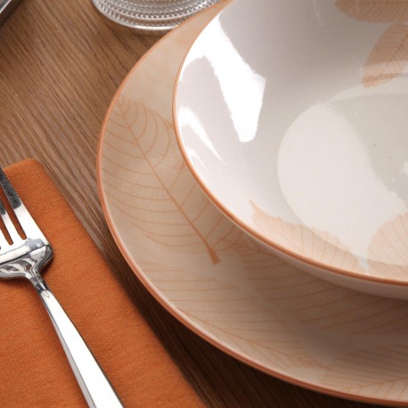 18-PIECE DINNER SET "AYLEN" BEIGE