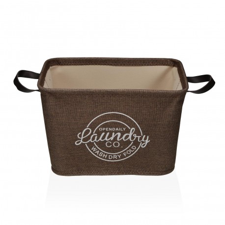 BROWN LAUNDRY BASKET