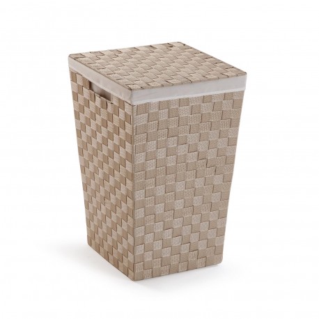 BEIGE LAUNDRY HAMPER