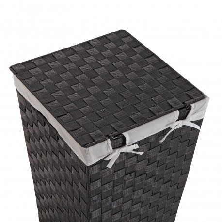 DARK GREY LAUNDRY HAMPER
