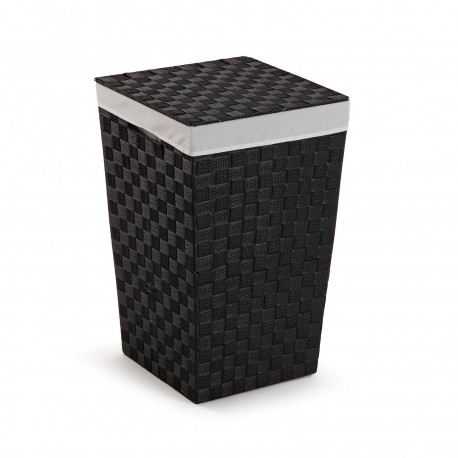 BLACK LAUNDRY HAMPER