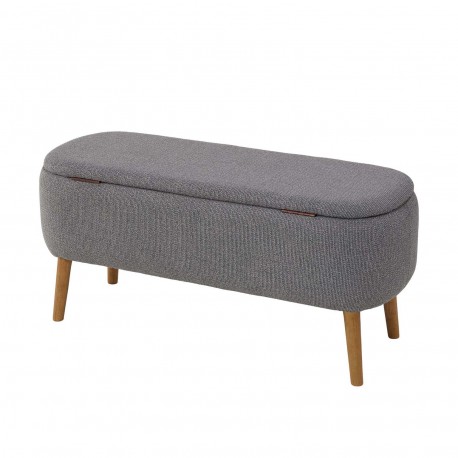 END BED BENCH GREY MANIKO