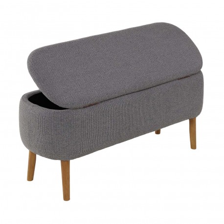 END BED BENCH GREY MANIKO