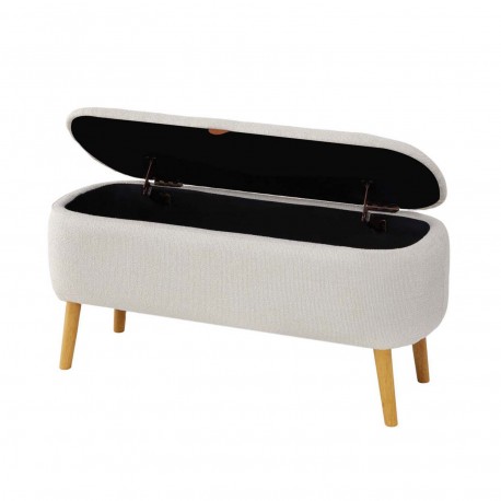 END BED BENCH BEIGE MANIKO