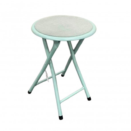 TOD FOLDING STOOL GREEN CORDUROY