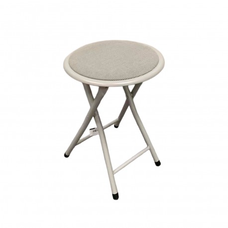 TOD FOLDING STOOL DARK GREY CORDUROY