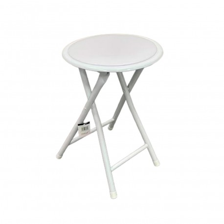 TOBY FOLDING STOOL WHITE
