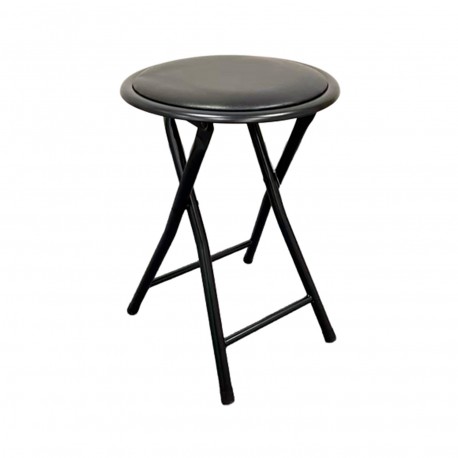 TOBY FOLDING STOOL BLACK