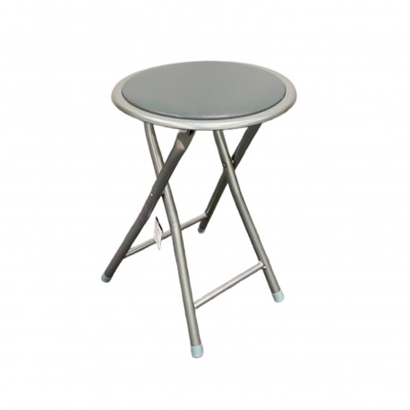 TOBY FOLDING STOOL DARK GREY