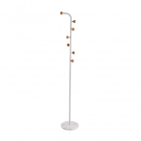 CHEKA WHITE COAT STAND