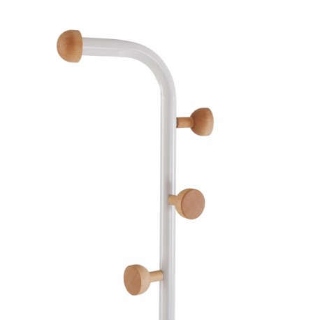 CHEKA WHITE COAT STAND