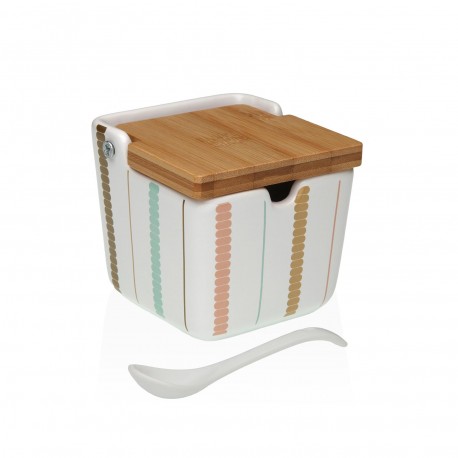 FLINT BAMBOO LID SUGAR BOWL