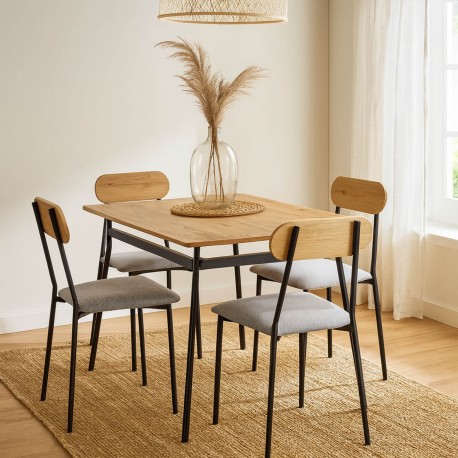 DENALI TABLE AND 4 CHAIRS SET