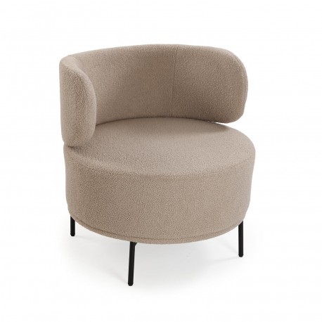 ERIE BEIGE SHEEPSKIN ARMCHAIR