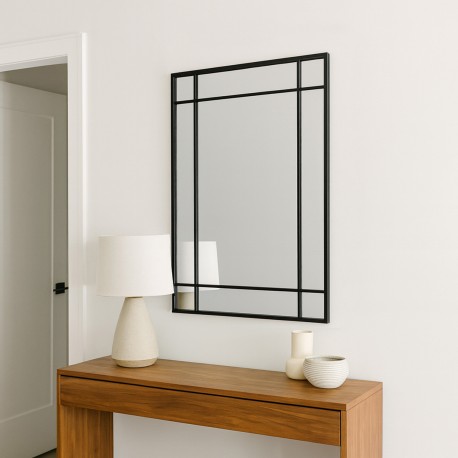 BLACK METAL MIRROR