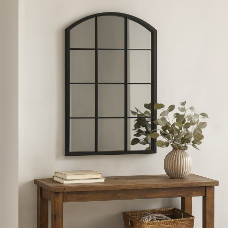 BLACK WINDOW MIRROR
