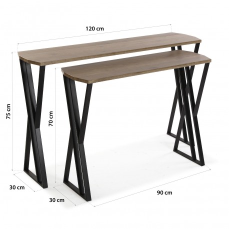 NEST CONSOLE TABLES OAKLAND