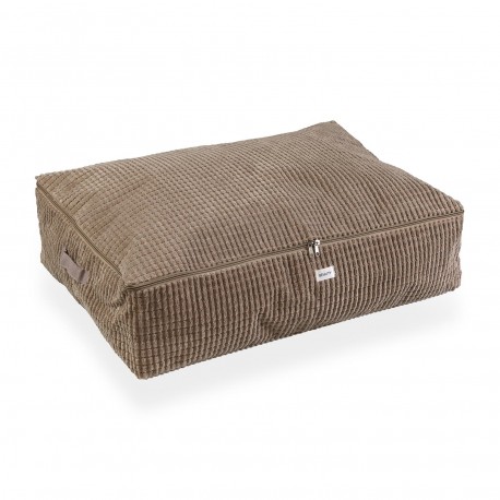 XL KHAKI CORDUROY STORAGE BOX