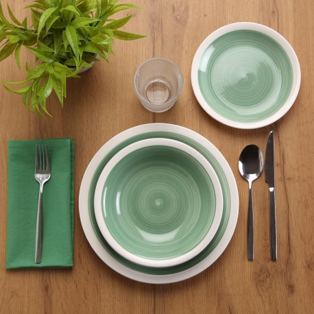 LEGRAND GREEN 18-PIECE DINNER SET LEGRAND GREEN 18-PIECE DINNER SET
