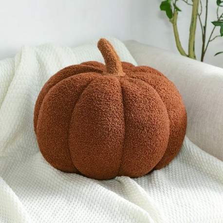CAMEL PUMPKIN CUSHION WITH FILLING L