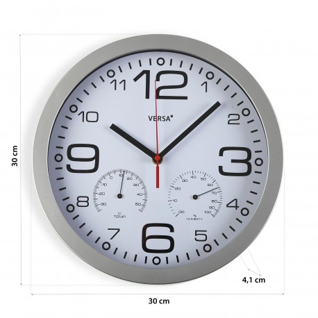 WALL CLOCK WHITE PAMUK