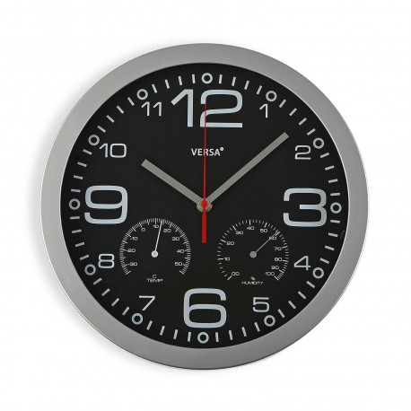 WALL CLOCK BLACK PAMUK