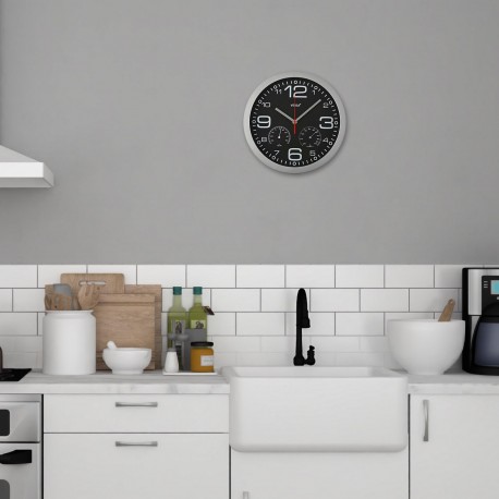 WALL CLOCK BLACK PAMUK